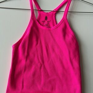 EUC Free People Movement hot pink tank  M/L